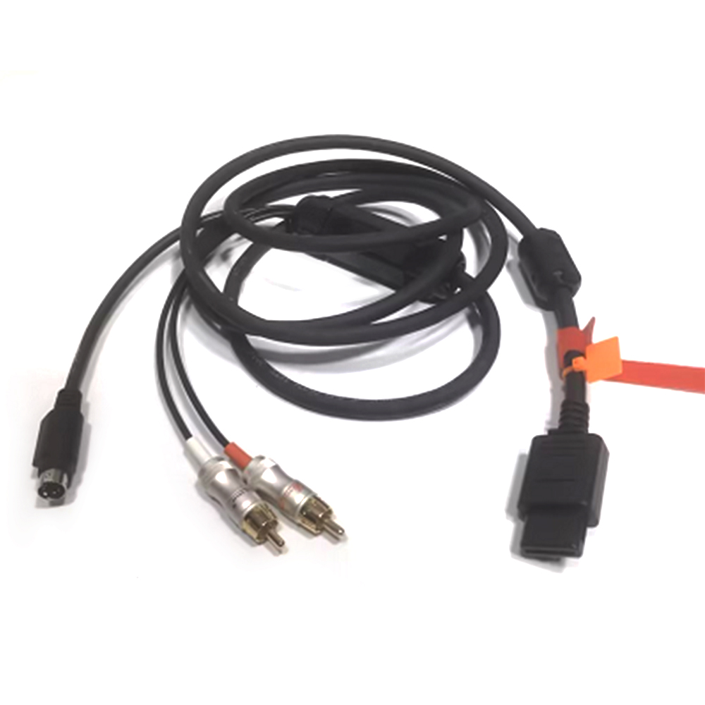 Retro Gaming N64 - Sfc n64 ngc s-video kabel abgeschirmtes