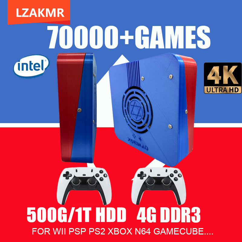Retro Gaming N64 - GD10 Dual-System Retro-Spielkonsole I3-3110M | 1TB