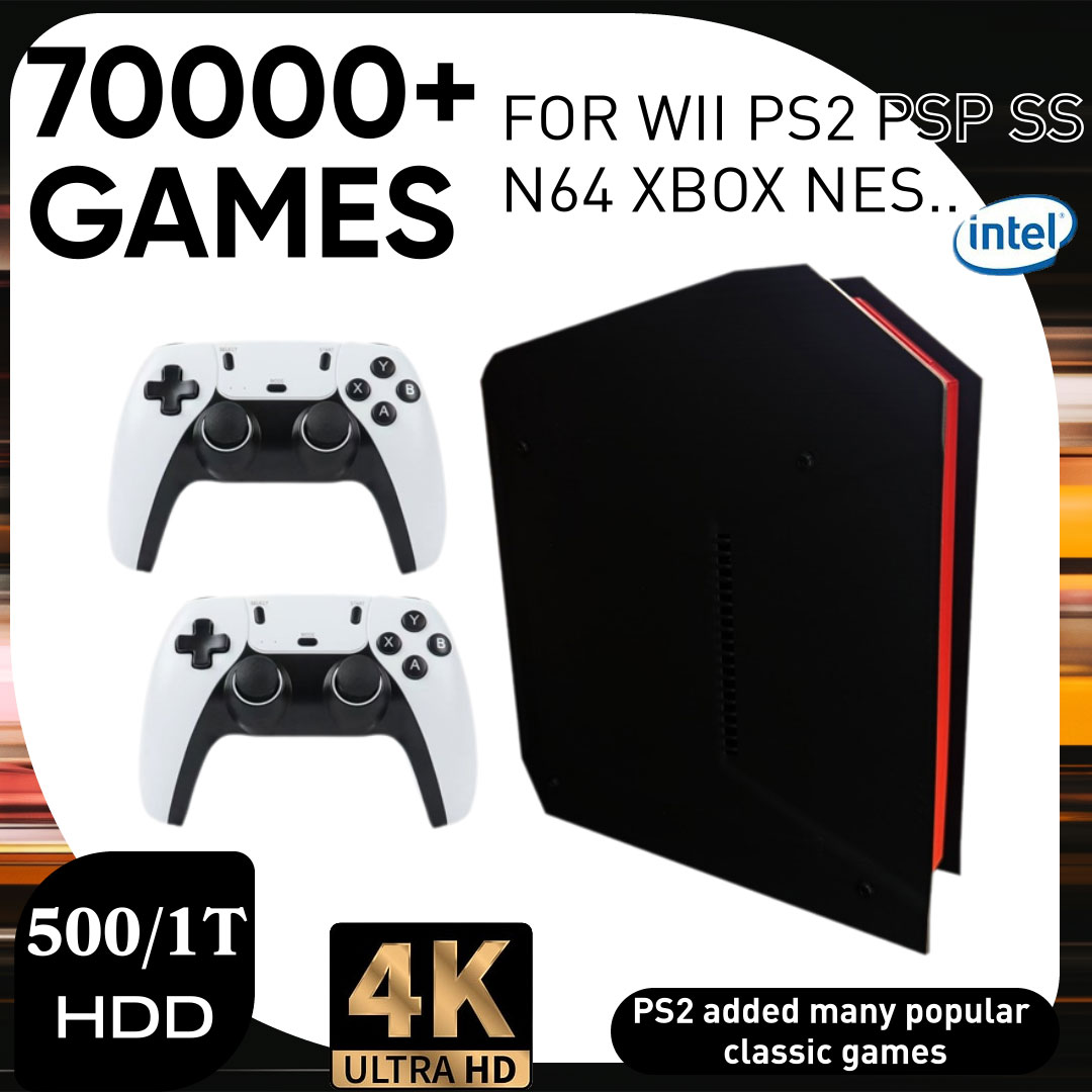 Retro Gaming Kiosk - X4 Retro-Videospielkonsole mit 1TB Dual-System und