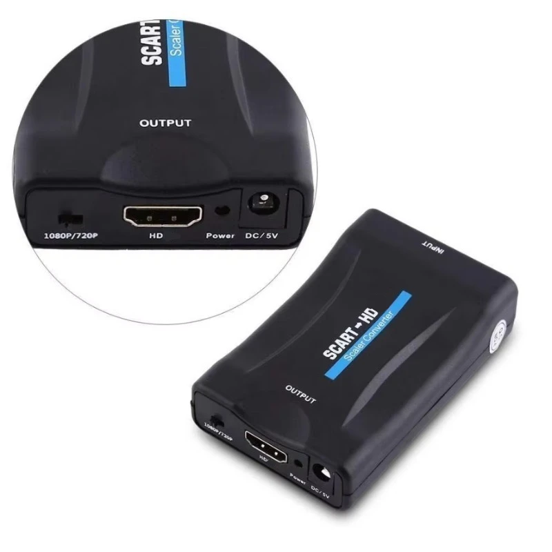 USB-betriebener SCART-zu-HD-Ko – Scart To Hdmi Bewertung und Preis