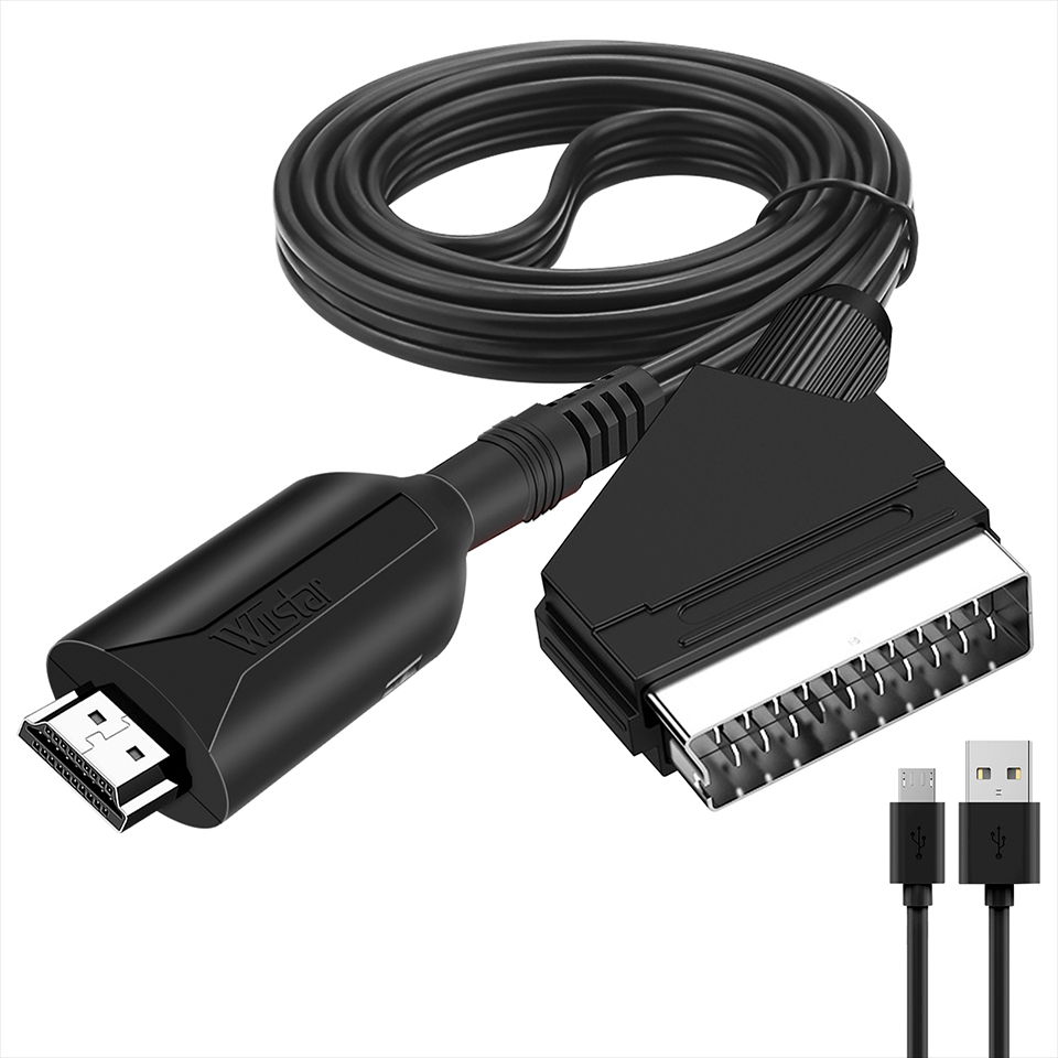 1080P HD HDMI-kompatibel zu SC – Scart To Hdmi Bewertung und Preis