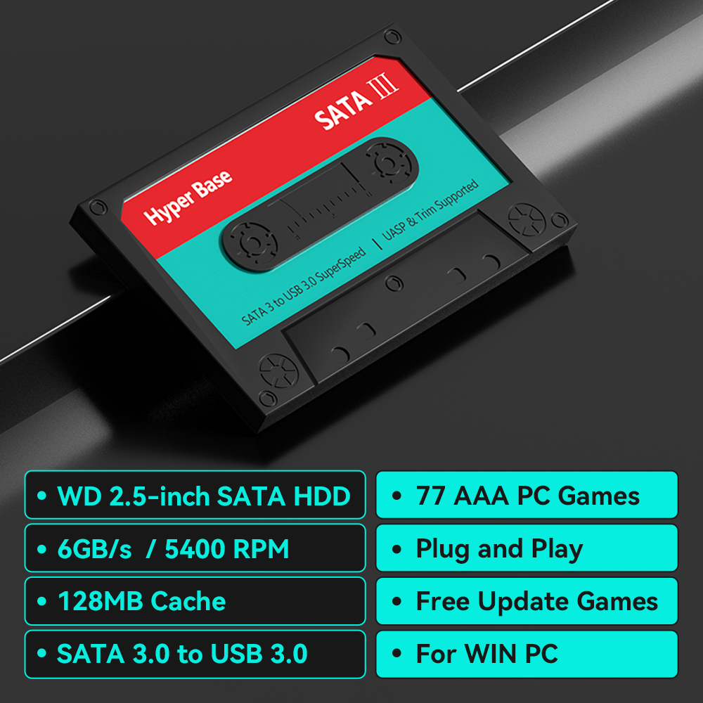 2TB Spiele-Festplatte mit 77 P – Retro Gaming N64 Bewertung und Preis